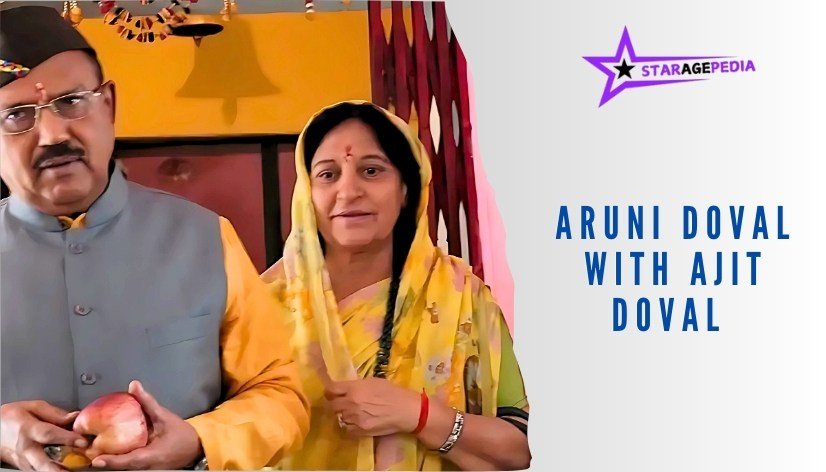 Aruni Doval with ajit doval 
