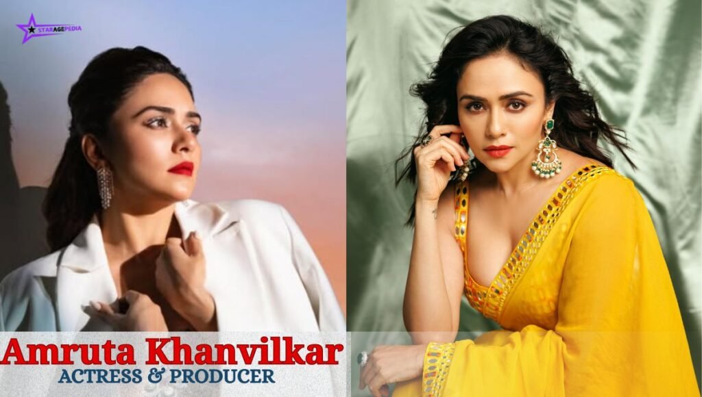 Amruta Raste Amruta Khanvilkar: Age, Husband, Movies & TV Shows, Net Worth