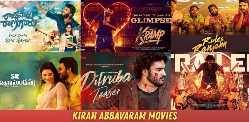 Kiran Abbavaram Movies