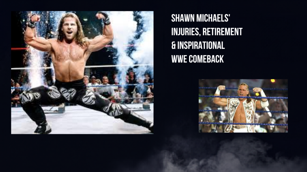 Shawn Michaels returning to WWE after injury and retirement