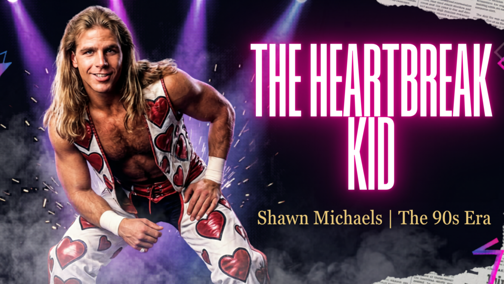 Young Shawn Michaels during his early professional wrestling career in the 1980s