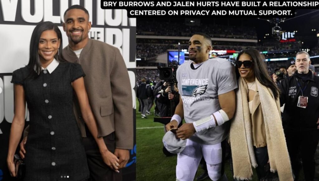 Bry Burrows and Jalen Hurts attending an event together.