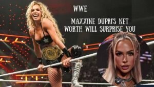 Maxxine Dupri WWE Superstar posing during RAW