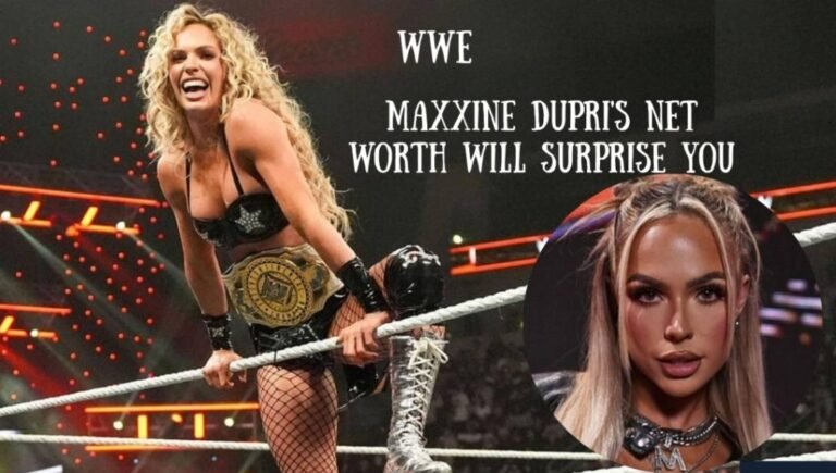 Maxxine Dupri WWE Superstar posing during RAW