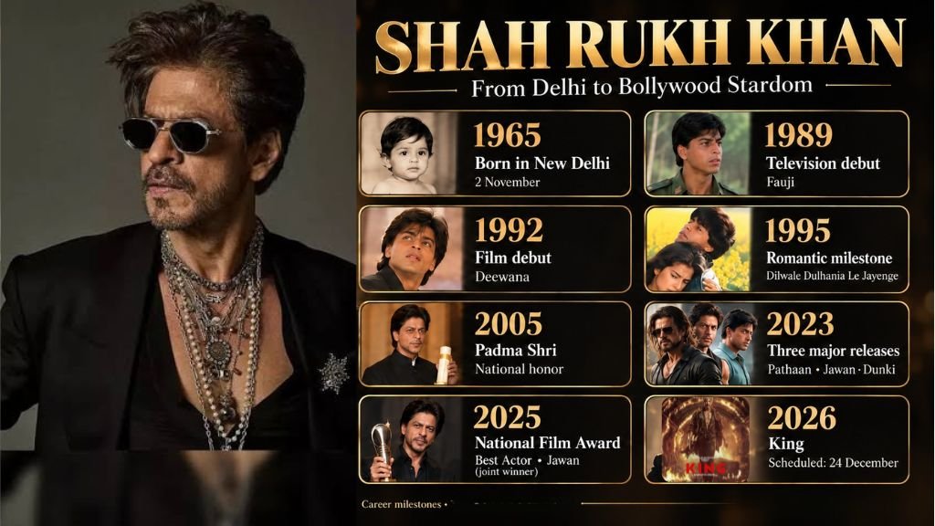 Shah Rukh Khan career Time line