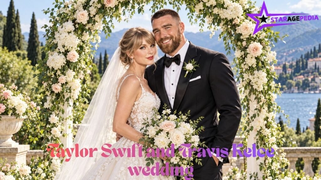 Taylor Swift and Travis Kelce wedding photo